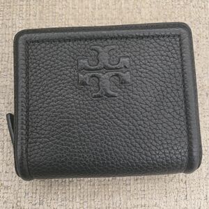 Tory Burch Black Leather Wallet